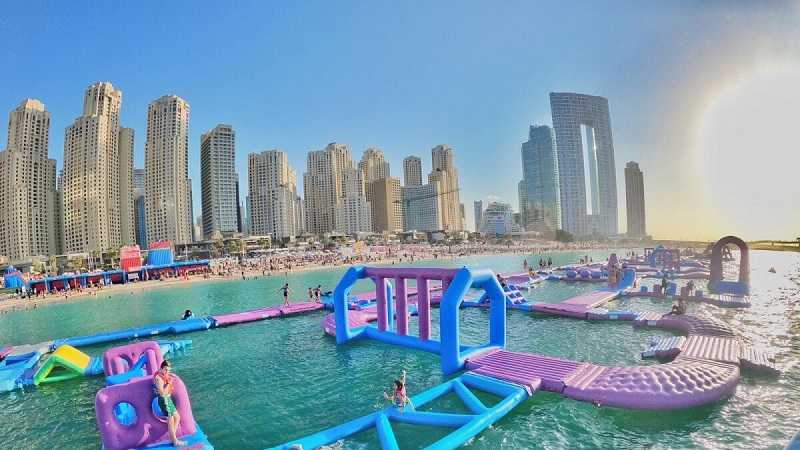 پارک آبی آکوا فان دبی Aqua Fun Dubai water park